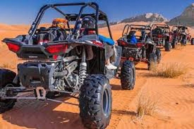 1-Hour Desert Buggy Self-Drive Adventure: Camel Ride & Sandboard - Price and Value: $249 Per Group Up to 2
