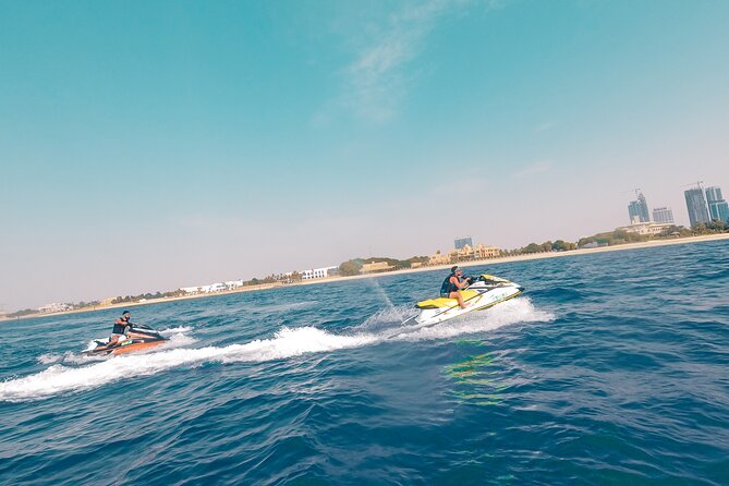 1-Hour Jet Ski Tour – Burj Al Arab, Atlantis, & Dubai Skyline - Riding fast, photo stops, and those action-video moments