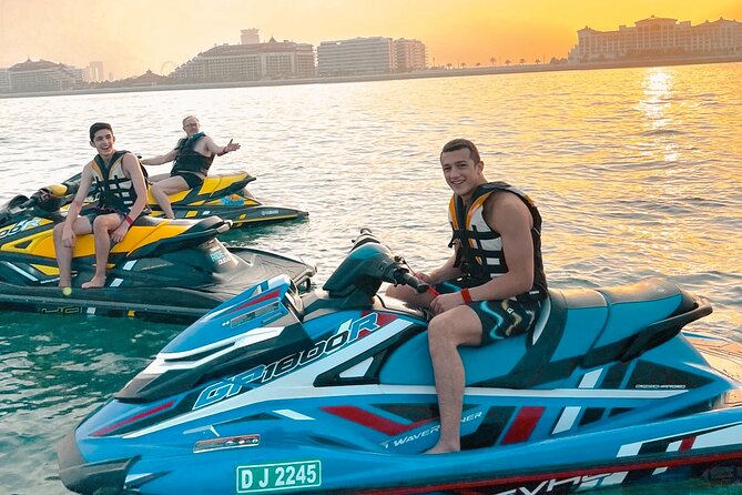 1 hour Jetski Tour - Burj Al Arab and Royal Atlantis - Jumeirah Beach Residence and the Dubai Marina Skyline From a New Angle