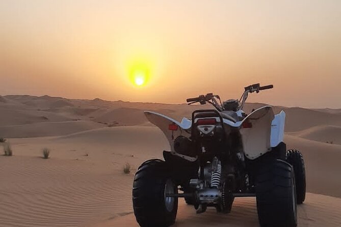 1 hour Quad Biking Experience with pick and drop - What to wear in the desert, so your legs and shoes survive