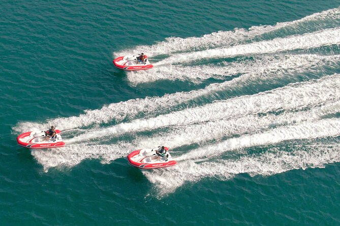 120 MINUTES Dubai Private Self-Drive SeaKart Jet Ski Boat Tour - Price and capacity: what $334.93 per group really means