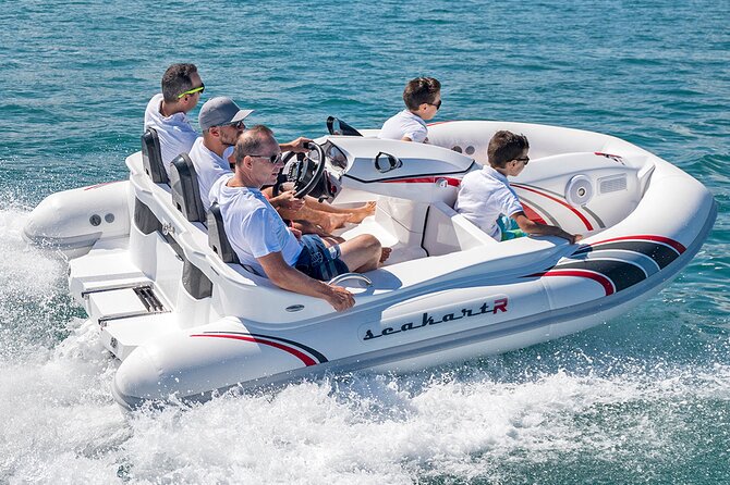 120 MINUTES Dubai Private Self-Drive SeaKart Jet Ski Boat Tour - Swim stop and photo moments: how to get the best keepsakes