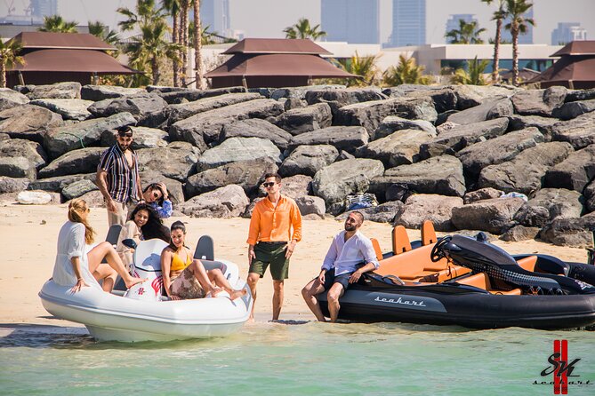 120 MINUTES Dubai Private Self-Drive SeaKart Jet Ski Boat Tour - Safety vibe: guide support, life jackets, and controlled play