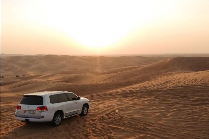 2-Day Abu Dhabi and Dubai City Tour with Desert Safari - Desert Safari (15:00 to 21:00): 4x4 dune bashing, camel rides, and a full show lineup