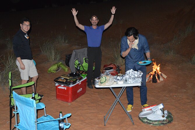 2-Day or 3-Day Self-Drive 4x4 Desert and Camping Adventure from Dubai - Desert Camp Night: BBQ Dinner, Tents, and Stars