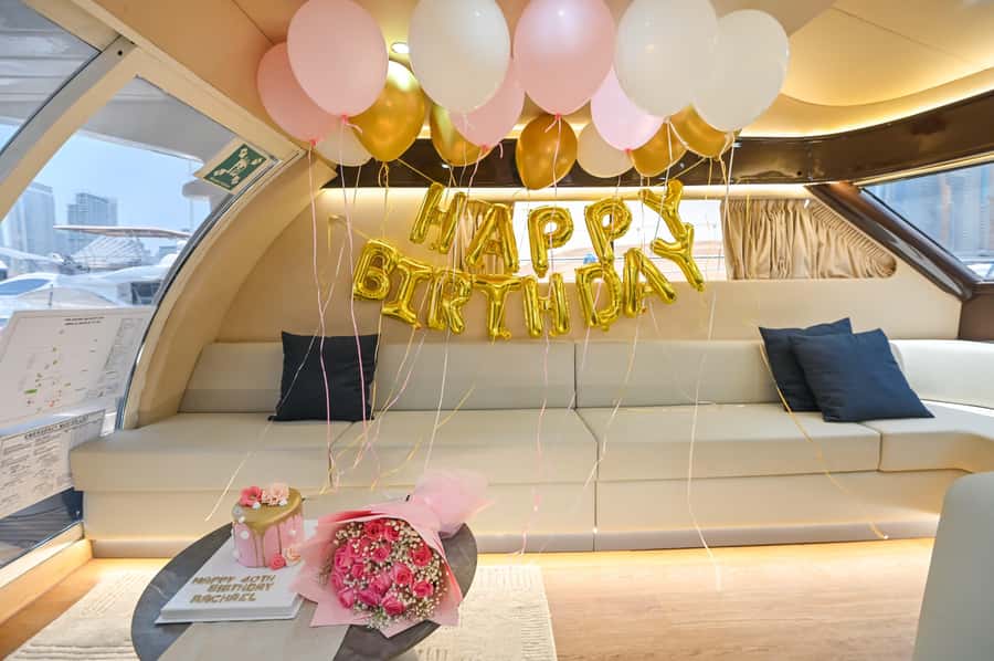 2 Hour Birthday Celebration on a Yacht in Dubai - Why This Private 45ft Yacht Birthday Works in Dubai