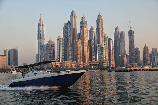 2Hours and 30Minute Private Boat Tour in Dubai - Palm Jumeirah Without the Crowds, the Palm Shape Is the Payoff