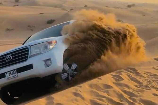 30 minutes Buggy Ride with Desert Safari included Dinner & Shows - Dubai Desert Safari Pickup and Getting to the Dunes