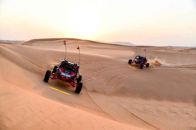 3000cc Dune Buggy & Sandboarding - Private Experience - Pickup, The Ride Out, And The Desert Base Setup