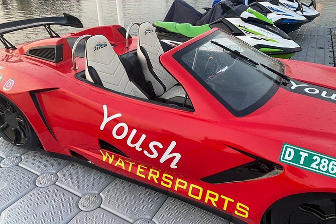 30Min Jetcar Dubai with Burj Al Arab Views-Free Ice Cream - Where You Meet at P&O Marina Port, and What to Expect On Arrival