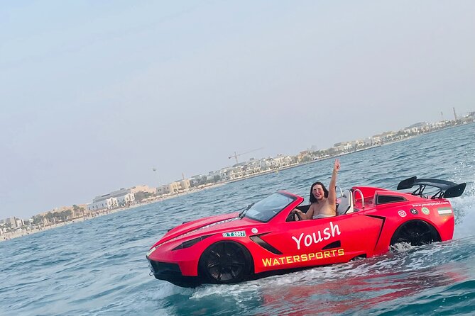30Min Jetcar Dubai with Burj Al Arab Views-Free Ice Cream - The Safety Briefing and Jetcar Controls Before You Go