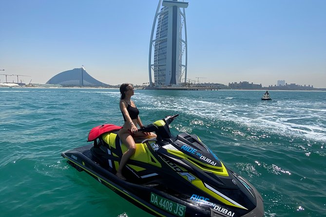 30mins Burj Al Arab Jetski Tour - Dubai from the water: the Burj Al Arab angle is the whole point