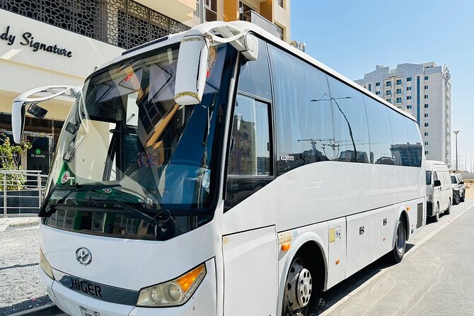 33 Seater Luxury Bus Rental Dubai - Driver communication and group comfort matter more than you think