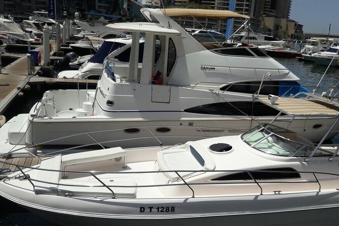 33ft. Yacht Rental on New Year's Eve around Dubai Palm - New Year’s Eve on the Water, Starting in Dubai Marina