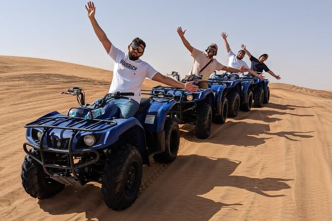 4 Hours Desert Tour with Quad Bike Camel Ride & Sandboard - Key things to know before you go
