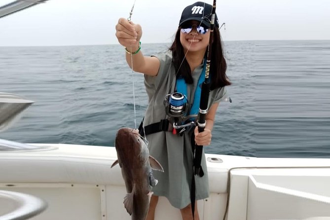 4 Hours Dubai Deep Sea Fishing - Rods, Bait, and Guidance for All Abilities