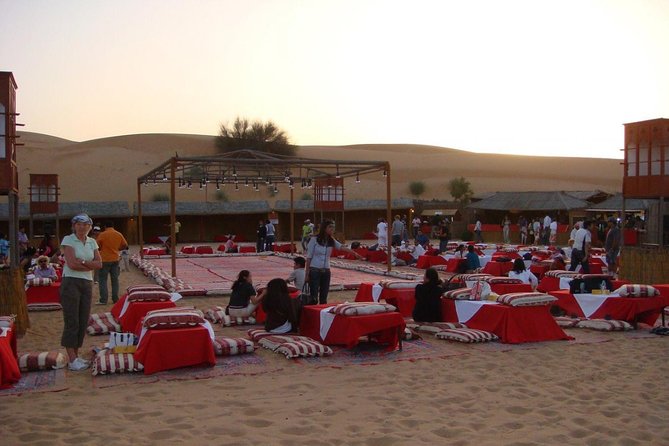 4X4 Dubai Desert Safari with BBQ dinner, Camels & Live Show - Stop 1: Pickup at Daytur Dubai and the drive into the sand