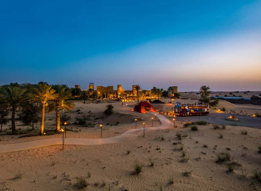 5-Day Pass: Hop-On Hop-Off, Lost World Aquarium, Dubai Frame - What You’ll See on the Blue Route (Jumeirah, Palm, and the Atlantis Area)