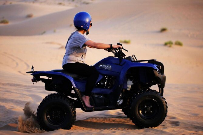 6-Hour Dubai Desert Safari with BBQ Dinner & Quad Biking - Desert camp culture: henna, fire show, Tanoura, and belly dance