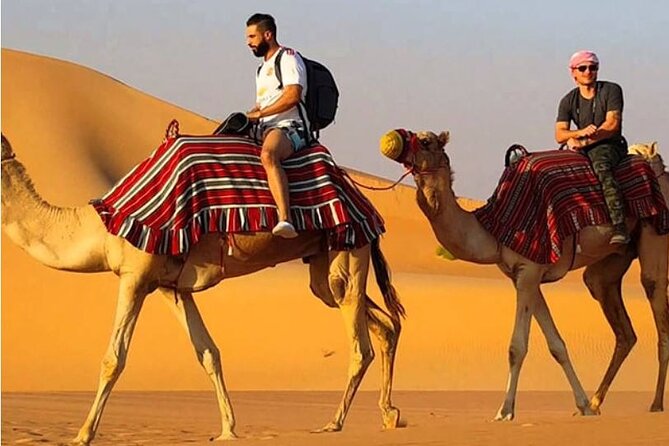 6-Hour Private Desert Safari Experience with BBQ Dinner in Dubai - Pickup comfort: air-conditioned ride and bottled water