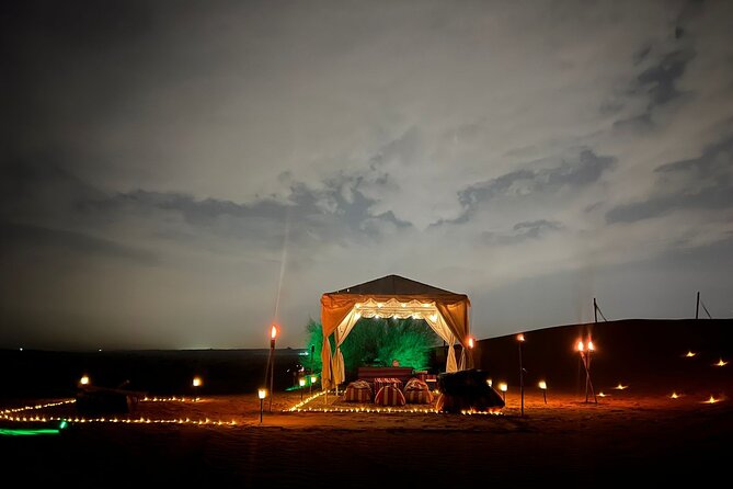 6 Hours Private Desert Safari Setup in Dubai - Private camp on the dunes: what makes this safari feel different