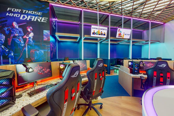 60 Minutes Game Pass - Game Space DXB - PS5, PC, and the streaming setup you do not expect at an airport