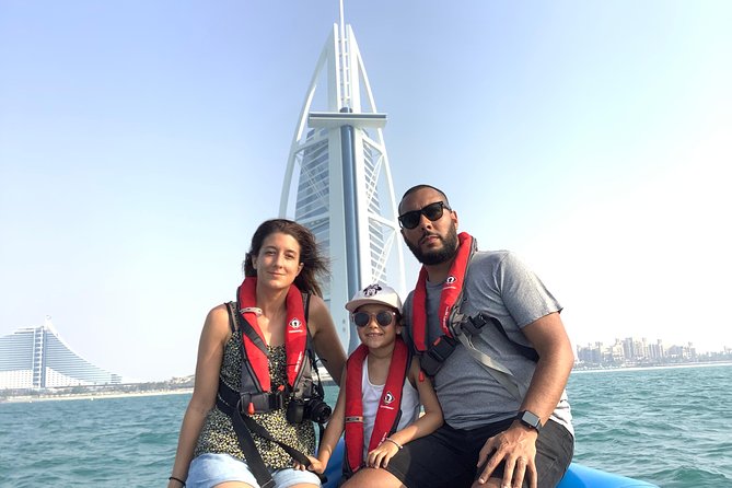90-Min Speed Boat: Burj Al Arab, Atlantis, Ain Dubai & Ice Cream! - Ain Dubai up close, without the lines