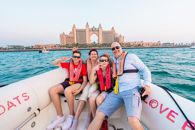 90 Mins Speedboat Tour Dubai Marina JBR Atlantis and Burj Al Arab - The 90-Minute Speedboat Shortcut for Iconic Dubai
