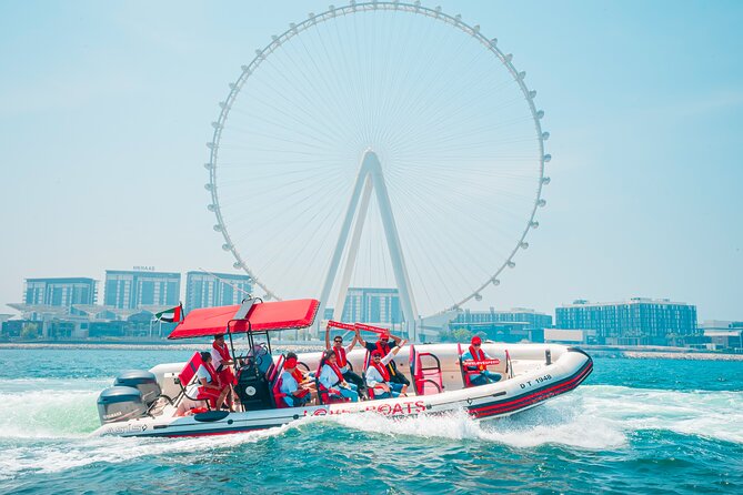 90 Mins Speedboat Tour Dubai Marina JBR Atlantis and Burj Al Arab - Where You Meet, and What to Expect Before You Ride