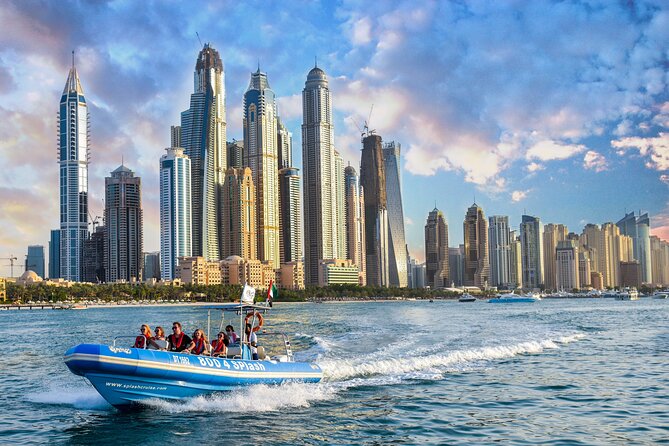 90 Minutes Speedboat Tour Dubai Marina, Burj Al Arab and Atlantis - Where you start at Splash Tours and how to be ready fast