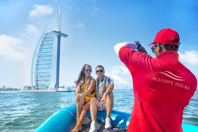 90 Minutes Speedboat Tour: Marina, Atlantis, Palm & Burj Al Arab - Atlantis and Burj Al Arab: Two Photo Moments You Want Early