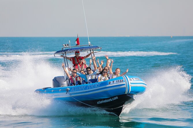90 Minutes Speedboat Tour: Marina, Atlantis, Palm & Burj Al Arab - What’s Included, What’s Extra, and What to Bring