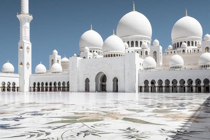 Abu Dhabi City Tour, Emirates Palace, Grand Mosque, Louvre Museum - Stitching Together Abu Dhabi’s Top Landmarks From Dubai