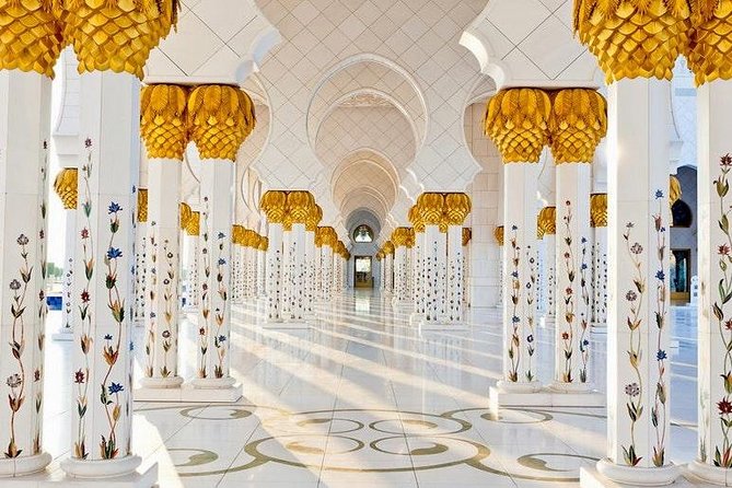 Abu Dhabi City Tour, Emirates Palace, Grand Mosque, Louvre Museum - Ferrari World on Yas Island and the Louvre Abu Dhabi: How to Read the Time