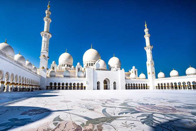 Abu Dhabi City Tour in 4x4 Private Vehicle, Dubai Pickup Option - Emirates Palace Mandarin Oriental: palace scale, photo-ready detail