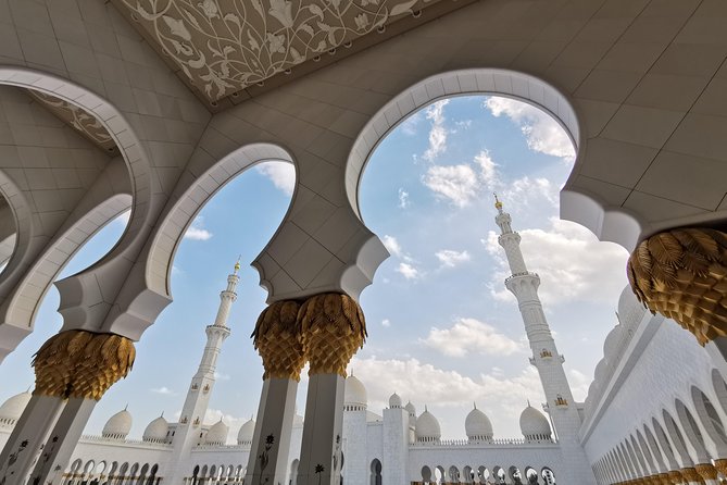 Abu Dhabi City Tour Including Ferrari World Tickets from Dubai - Capital Gate and Royal Palace Drive-By Moments