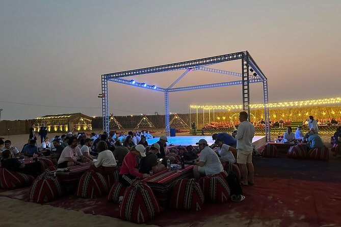 Abu Dhabi City Tour with Evening Desert Safari Hot BBQ Dinner - Bedouin Camp Dinner, BBQ, and Live Entertainment Under the Stars