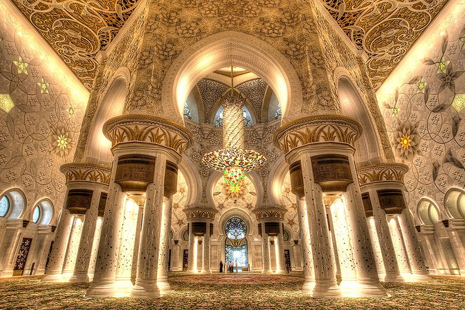 Abu Dhabi Day Tour From Dubai with Sheikh Zayed Grand Mosque - Yas Island Ferrari World photo stop and the art museum break