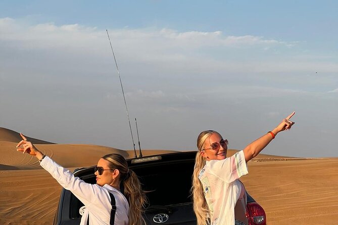 Abu Dhabi Desert Safari BBQ Dinner Live Shows Pick & Drop More - 4x4 dune bashing, sandboarding, and the camel-ride expectations