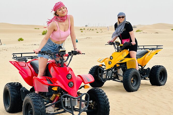Abu Dhabi Desert Safari With Live Shows And BBQ Buffet Dinner - Pickup at 3:30 and the Ride to the Dunes