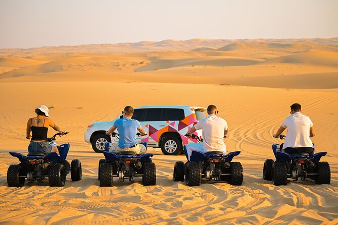 Abu Dhabi Evening Desert Safari - Private car Dune bashing & BBQ - Camel farm contact and why it’s more than a photo stop