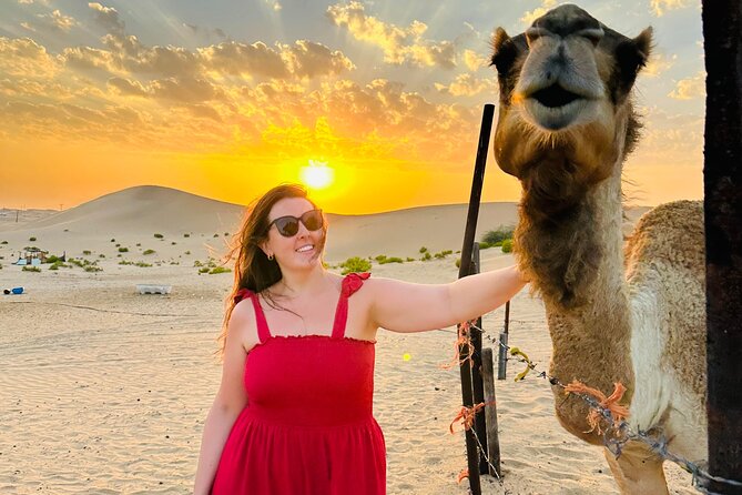 Abu Dhabi: Evening Desert Safari with Camel Ride, BBQ & Live Show - From hotel pickup to Al Khatim Desert: what the timing really feels like