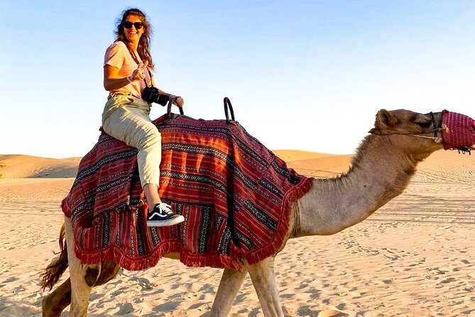 Abu Dhabi: Evening Desert Safari with Camel Ride, BBQ & Live Show - Guides make the difference: Ahmed, Hamza, Sanal, Haneef, and more
