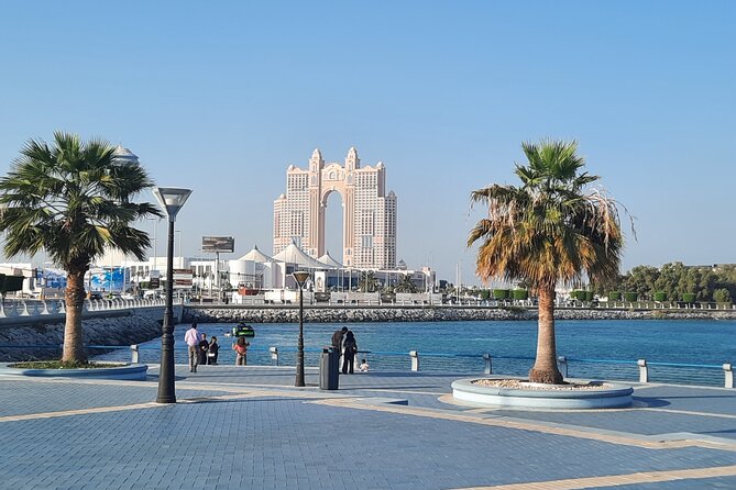 Abu Dhabi Full Day City Tour from Dubai - Etihad Towers and the Corniche: skyline without the stress