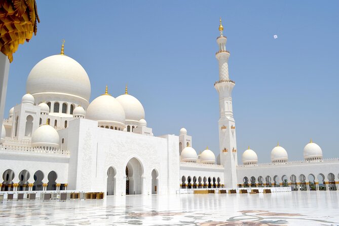 Abu Dhabi Grand Mosque Tour With Louvre Museum Tickets - Sheikh Zayed Grand Mosque: scale, materials, and what to notice