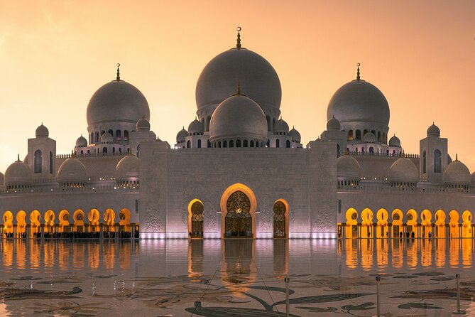 Abu Dhabi Private City Tour with Pick up Dubai And Abu Dhabi - Qasr Al Watan, Heritage Village, and the dates market