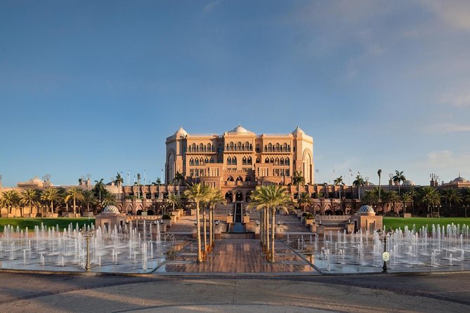 Abu Dhabi Tour - Emirates Palace drive-by, the Corniche photo moment, and Marina Mall as your recharge button