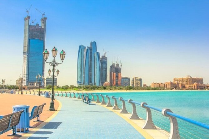 Abu Dhabi Tour from Dubai With Gold Coffee At Emirates Palace - Saadiyat and Yas Island Drives, Plus the Ferrari World Photo Stop Reality Check