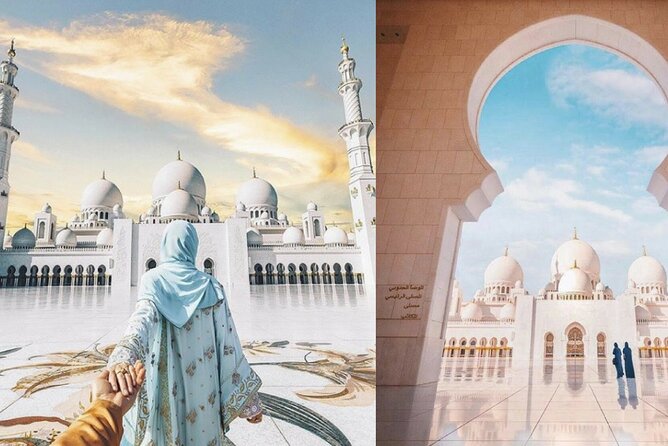 Abu Dhabi Tour with Grand Mosque Visit and Other options - Emirates Palace, Marina Mall, and Qasr Al Hosn: what to watch for from the road