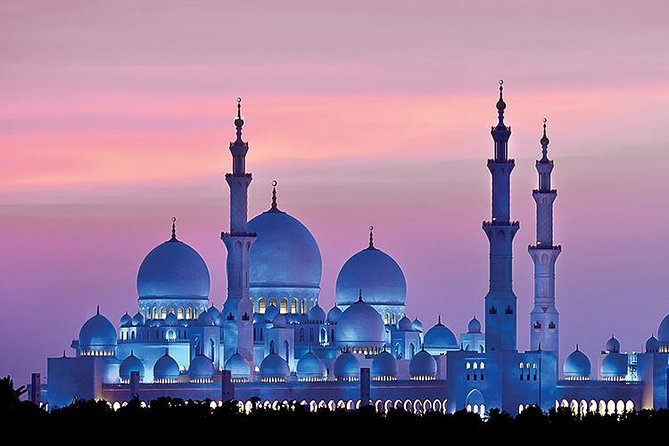 Abu Dhabi Tour with Sheikh Zayed Grand Mosque & BAPS Hindu Mandir - Emirates Palace inside or out, plus the view from Etihad Towers